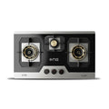 NasGas DG-345 BK Built-in Hob – 3 Burner Black Finished Stainless Steel Gas Stove