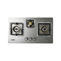 Nasgas Build In Hob DG-1530 SS – 3 Burner Stainless Steel Hob