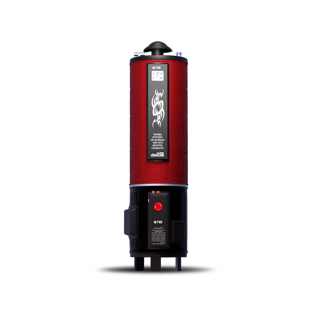Electric Gas Water Heater DEG-15 Super Delux Double Safety Geyser