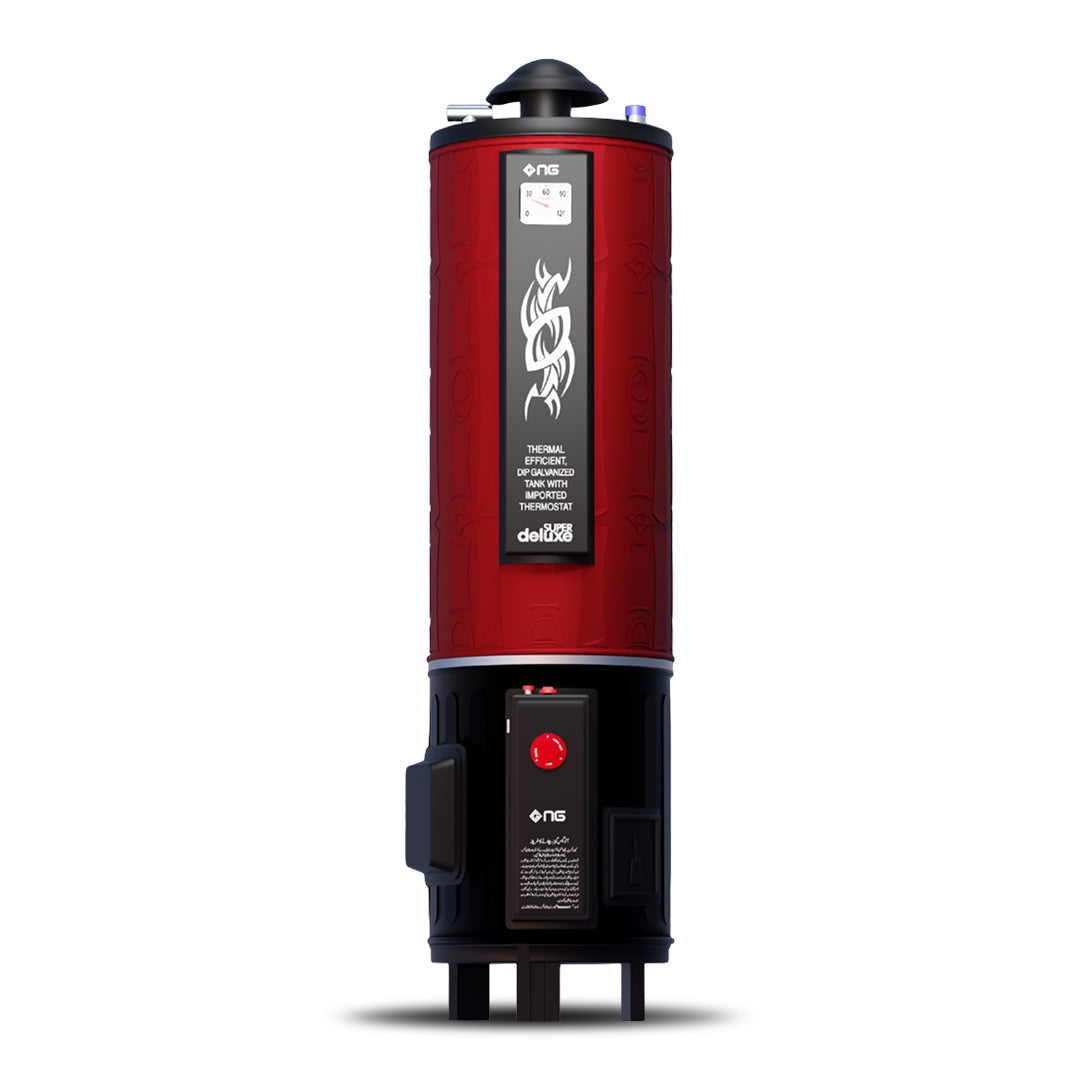 Electric Gas Water Heater DEG-55 Super Delux Double Safety Geyser