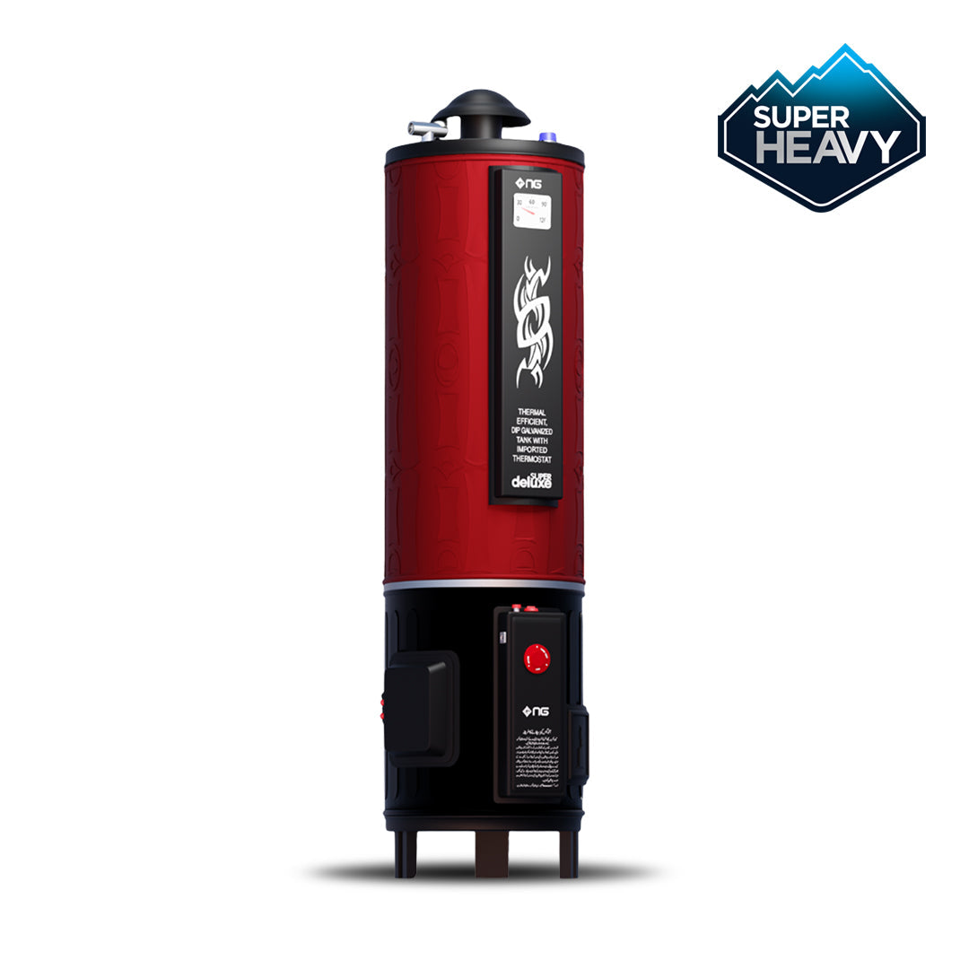 Electric Gas Water Heater DEG-35 Super Heavy Double Safety Geyser