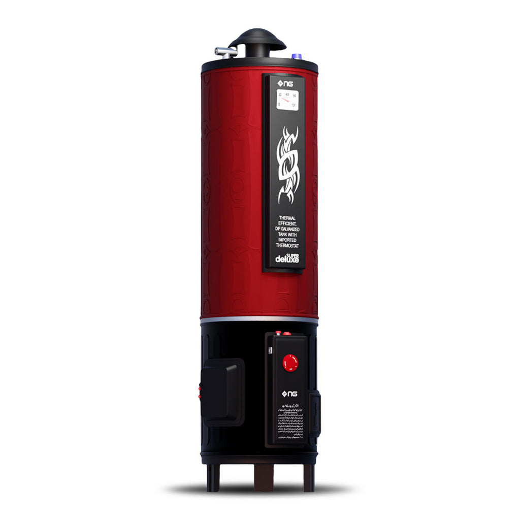 Electric Gas Water Heater DEG-55 Super Delux Double Safety Geyser