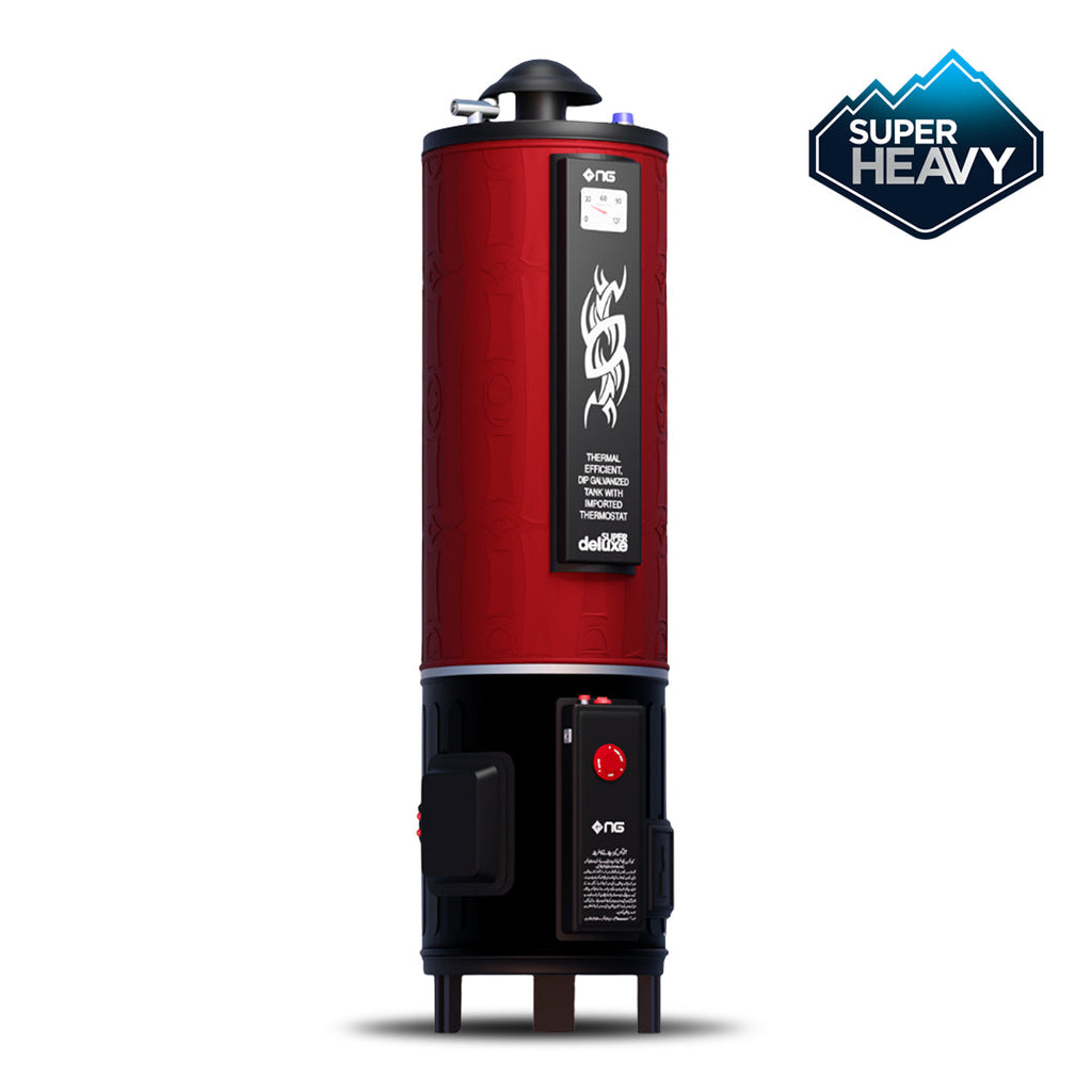 Electric Gas Water Heater DEG-55 Super Heavy Double Safety Geyser
