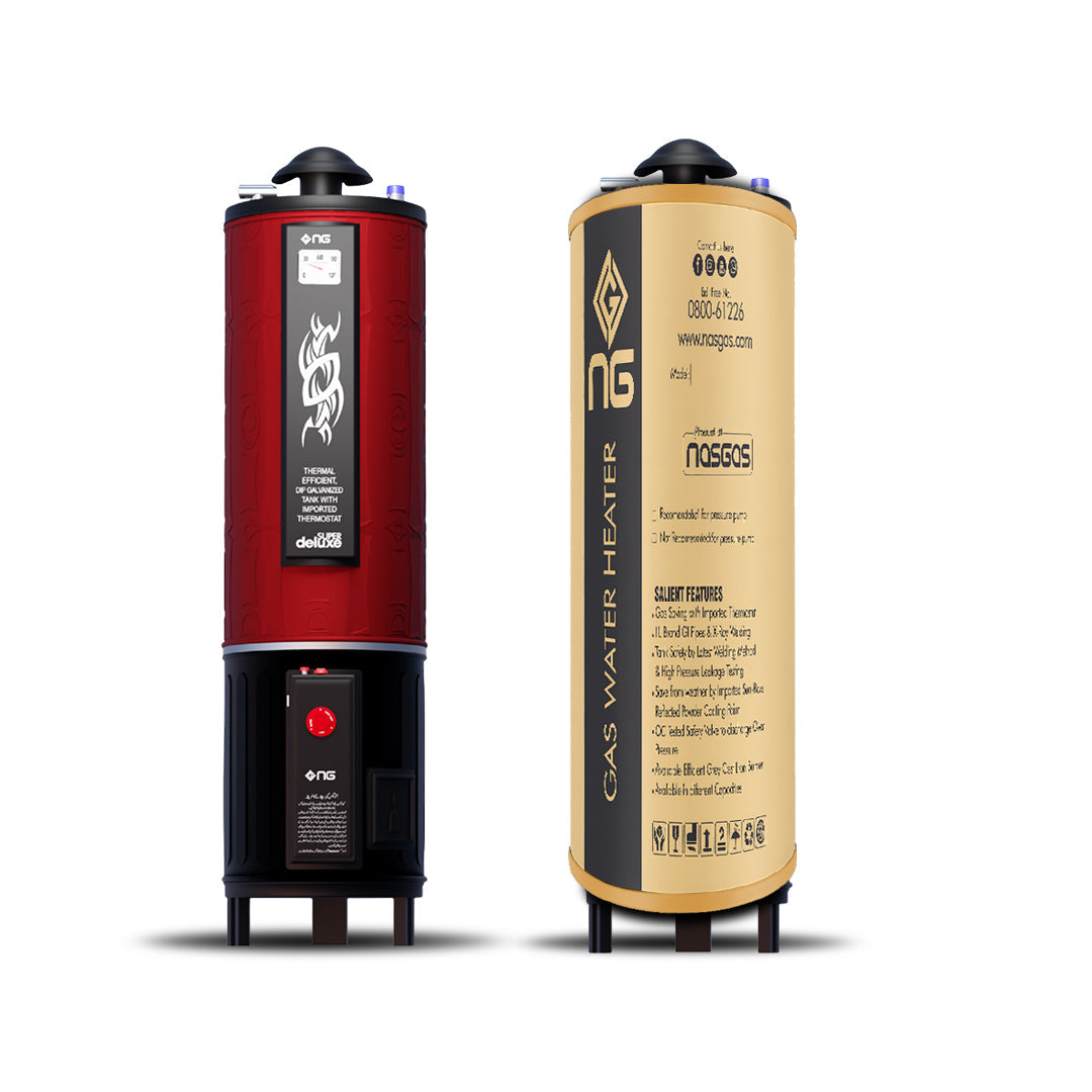 Gas Water Heater DG-15 Super Delux Double Safety Geyser