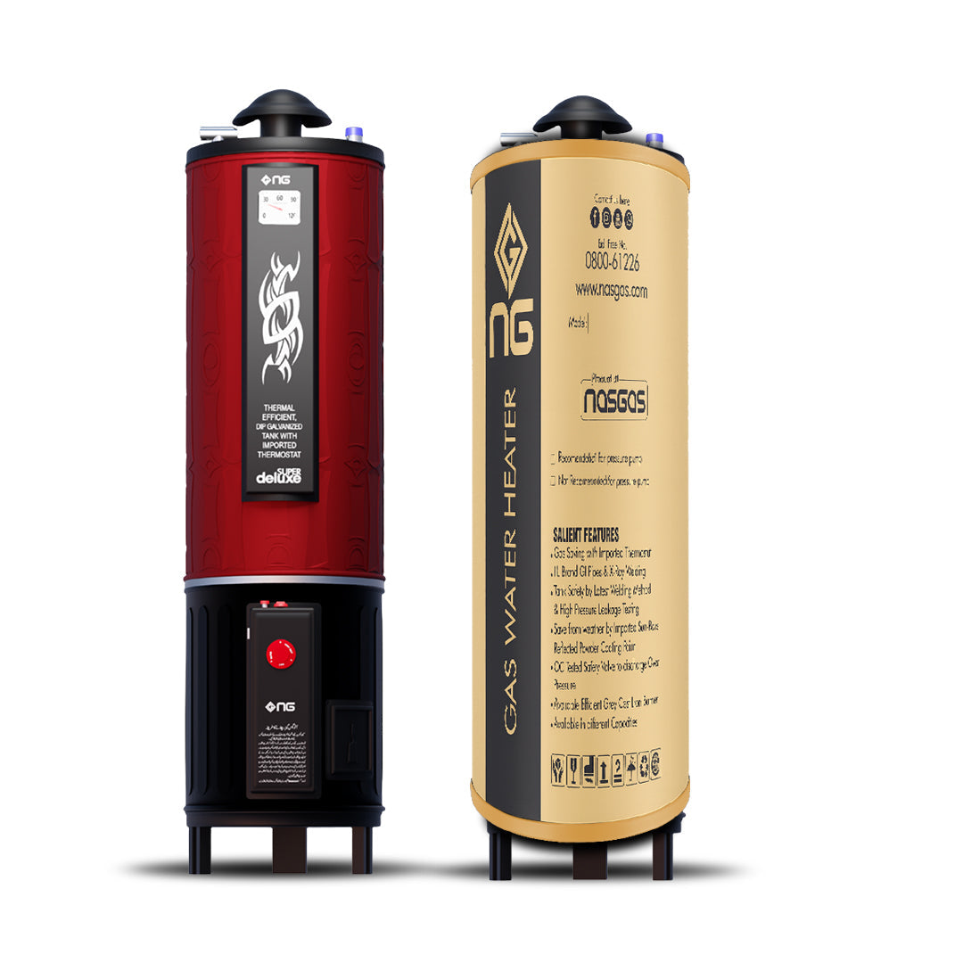 Gas Water Heater DG-35 Super Delux Double Safety Geyser