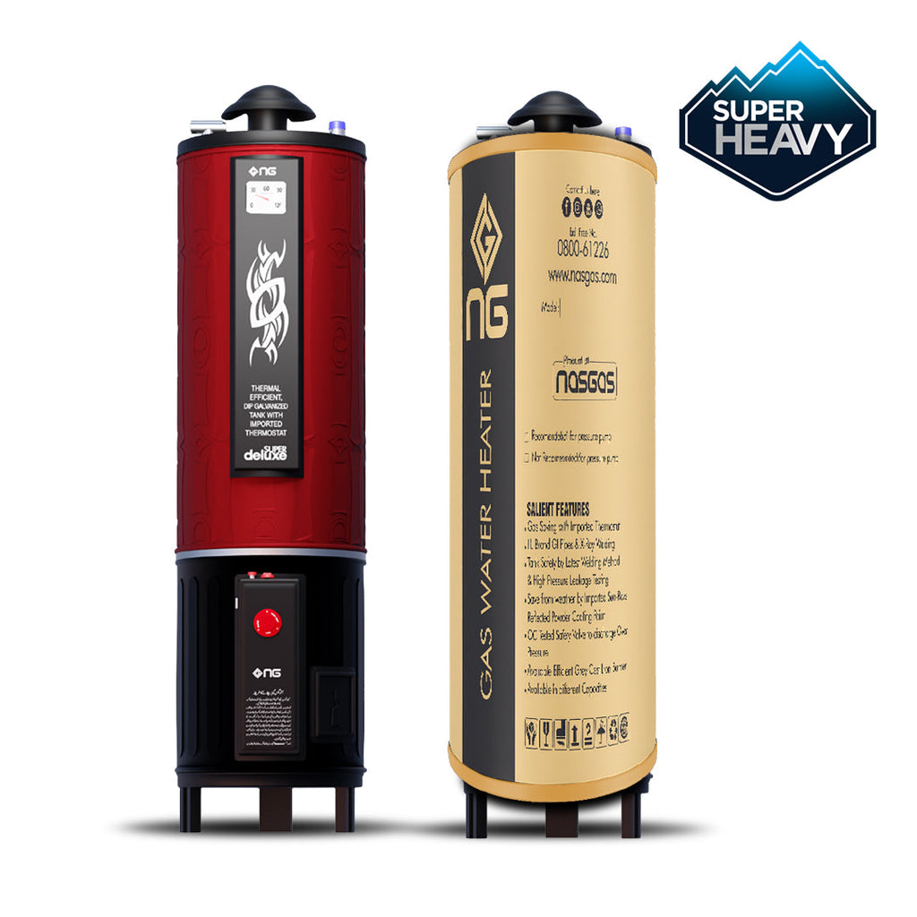 Gas Water Heater DG-35 Super Heavy Double Safety Geyser