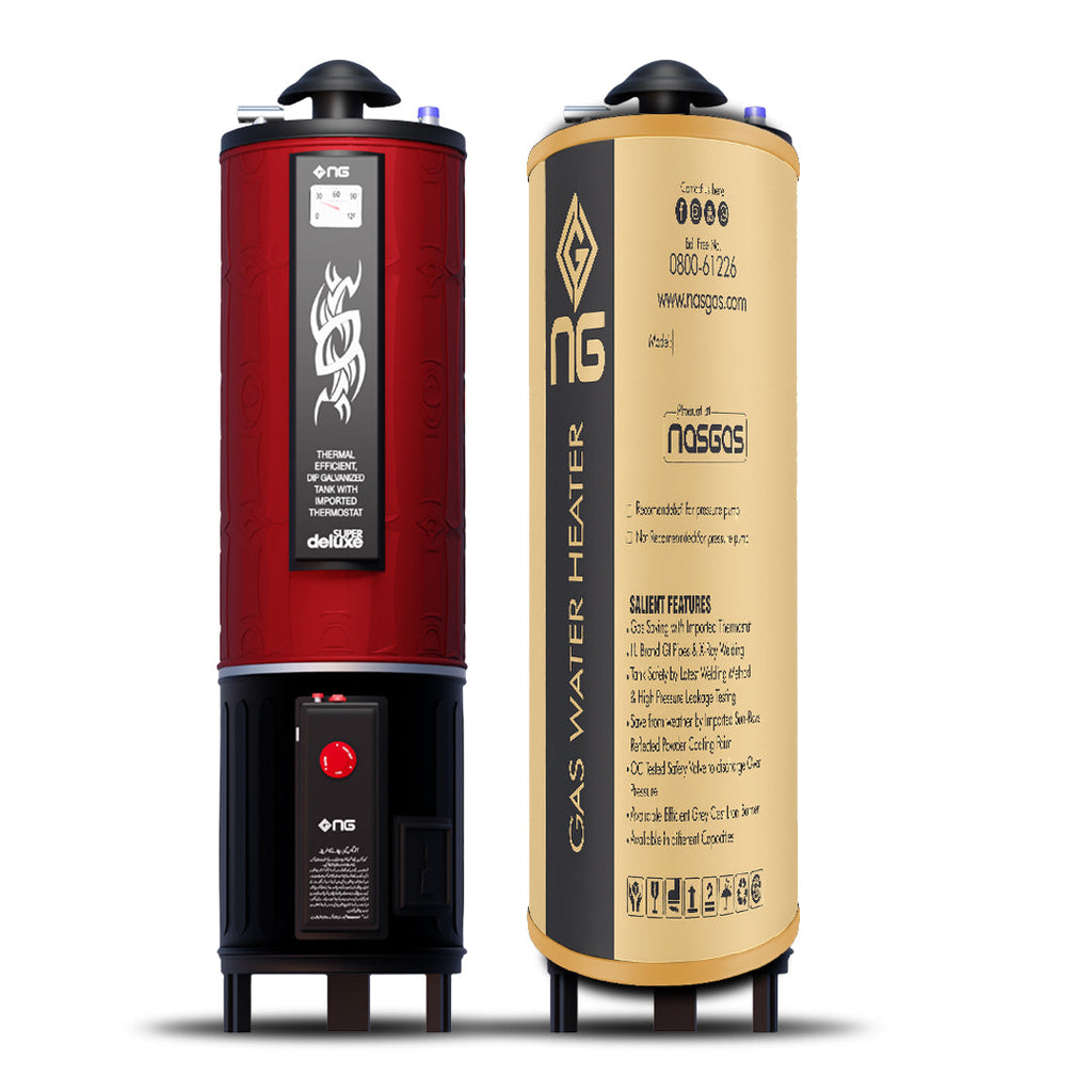 Gas Water Heater DG-55 Super Delux Double Safety Geyser