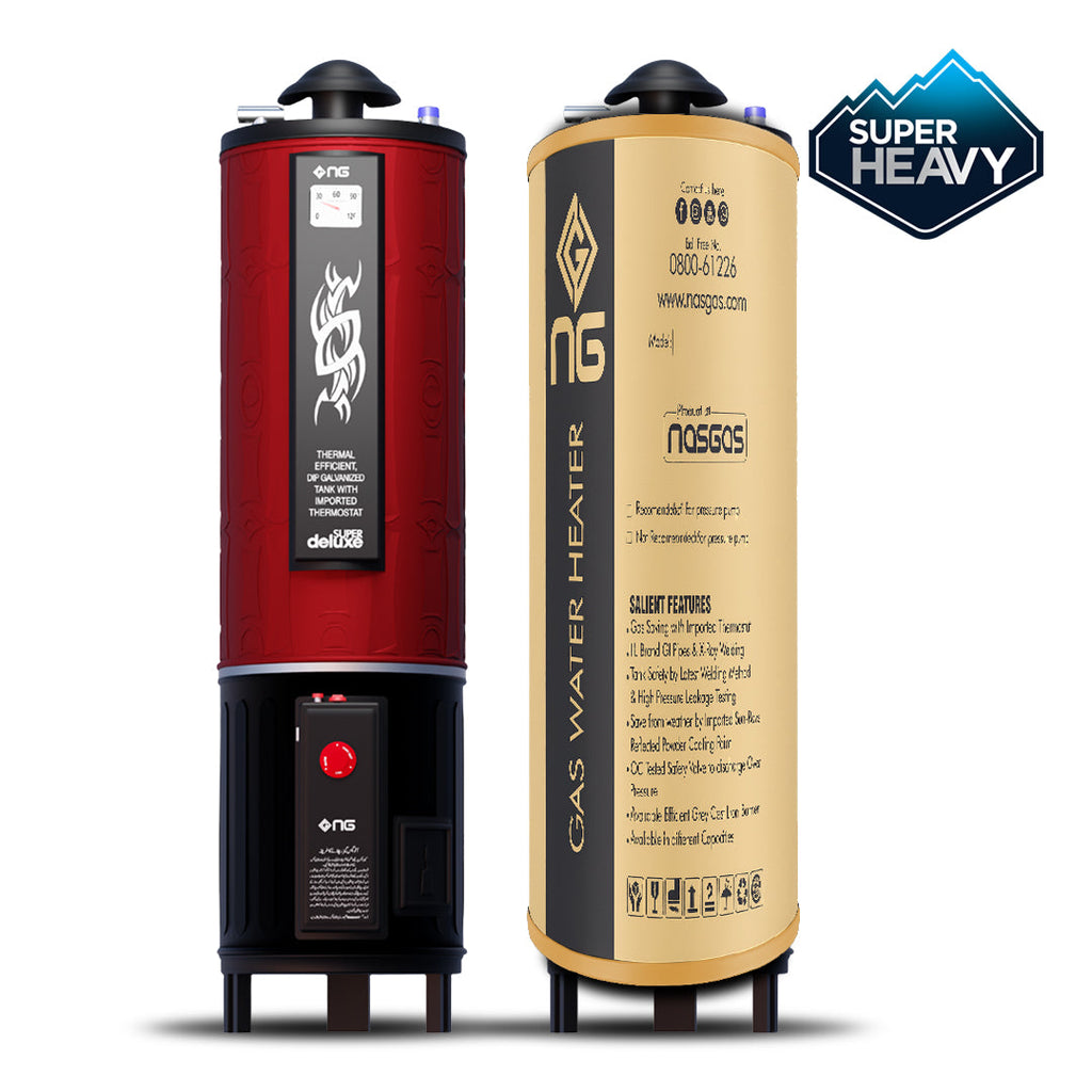 Gas Water Heater DG-55 Super Heavy Double Safety Geyser