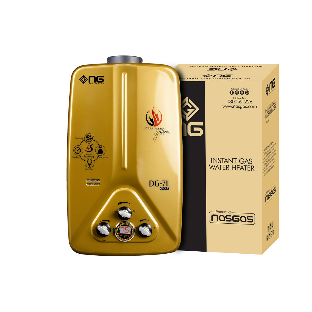 Instant Gas Geyser DG-7L – Gold Series Water Heater