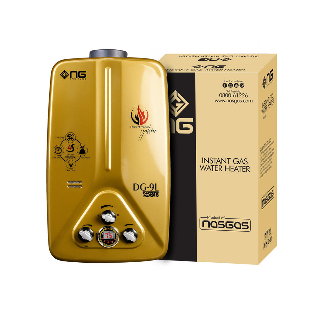 Instant Gas Geyser DG-9L – Gold Series Water Heater