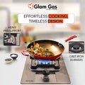 Glam Gas GG-11 Single Burner Built-in Hob – Stainless Steel