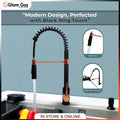 Glam Gas Ring-12 Kitchen Sink Mixer – Pull-Out Faucet with Swivel Spout