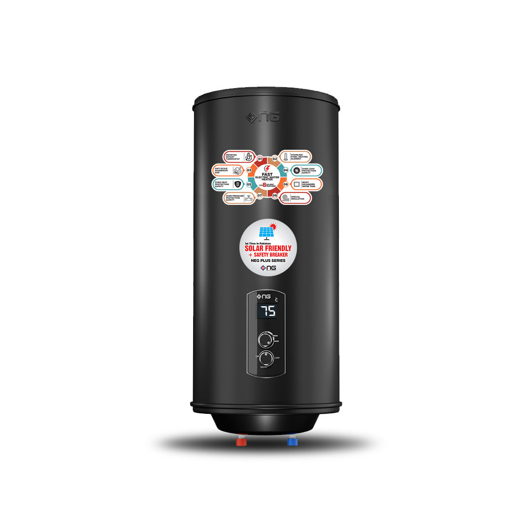 Electric Geyser NEG-404 Plus – Energy Efficient Home Water Heater