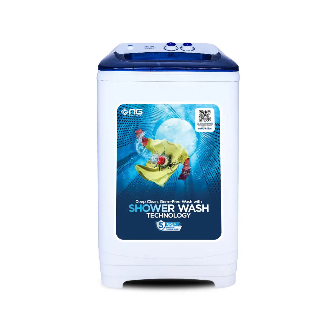 Nasgas NWM-111 11Kg Single Tub Washing Machine (SHOWER WASH)
