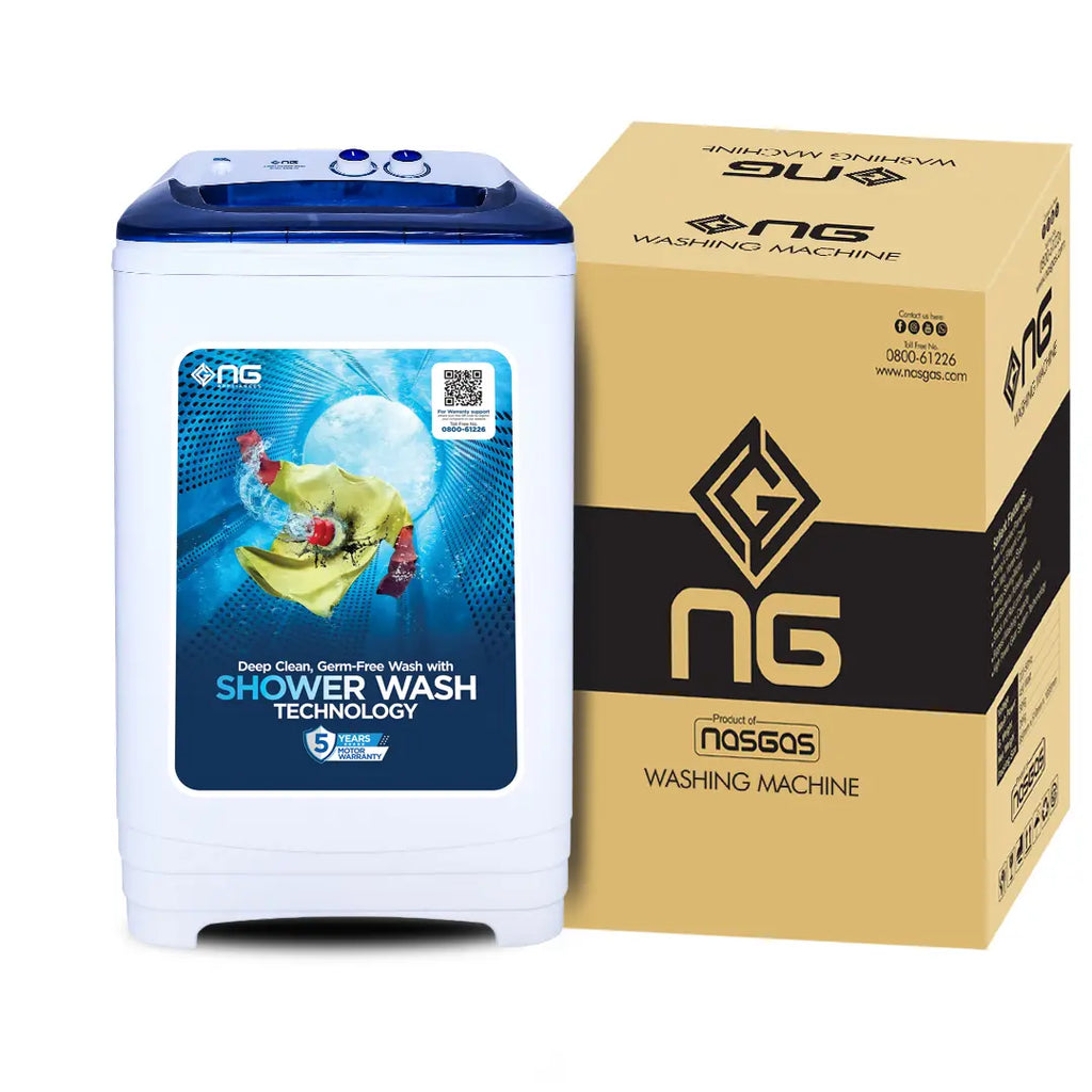 Nasgas NWM-111 11Kg Single Tub Washing Machine (SHOWER WASH)