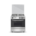 NasGas DG-327 Cooking Range - 3 Burner Single Door - Stainless Steel