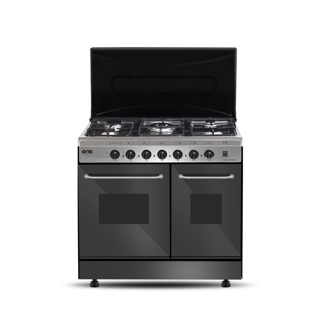 NasGas ECO-534 Cooking Range - 5 Burner Double Door