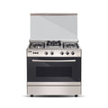 NasGas EXM-334 Cooking Range - 3 Burner Single Door - Stainless Steel