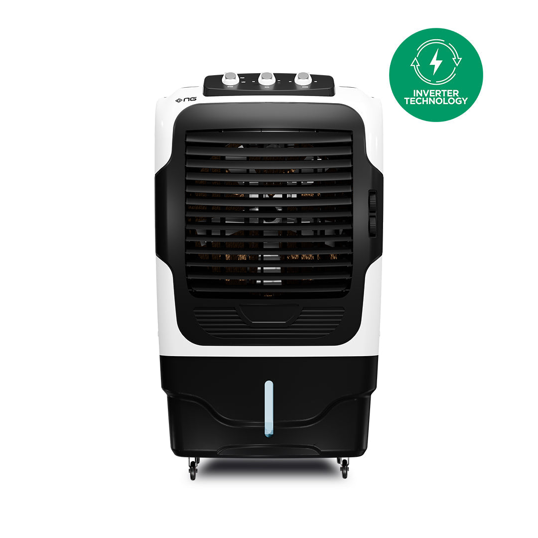 NasGas Eco-Power NAC-9400 | 60L Inverter Air Cooler | Only 100 Watts | 60% Energy Saving | UPS & Solar Friendly