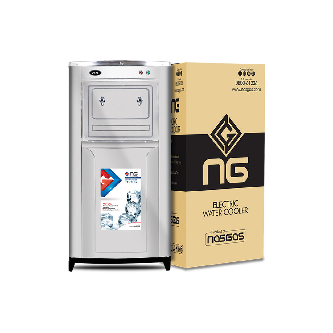 NasGas Electric Water Cooler 25 Litre - (NC-25) Stainless Steel Body