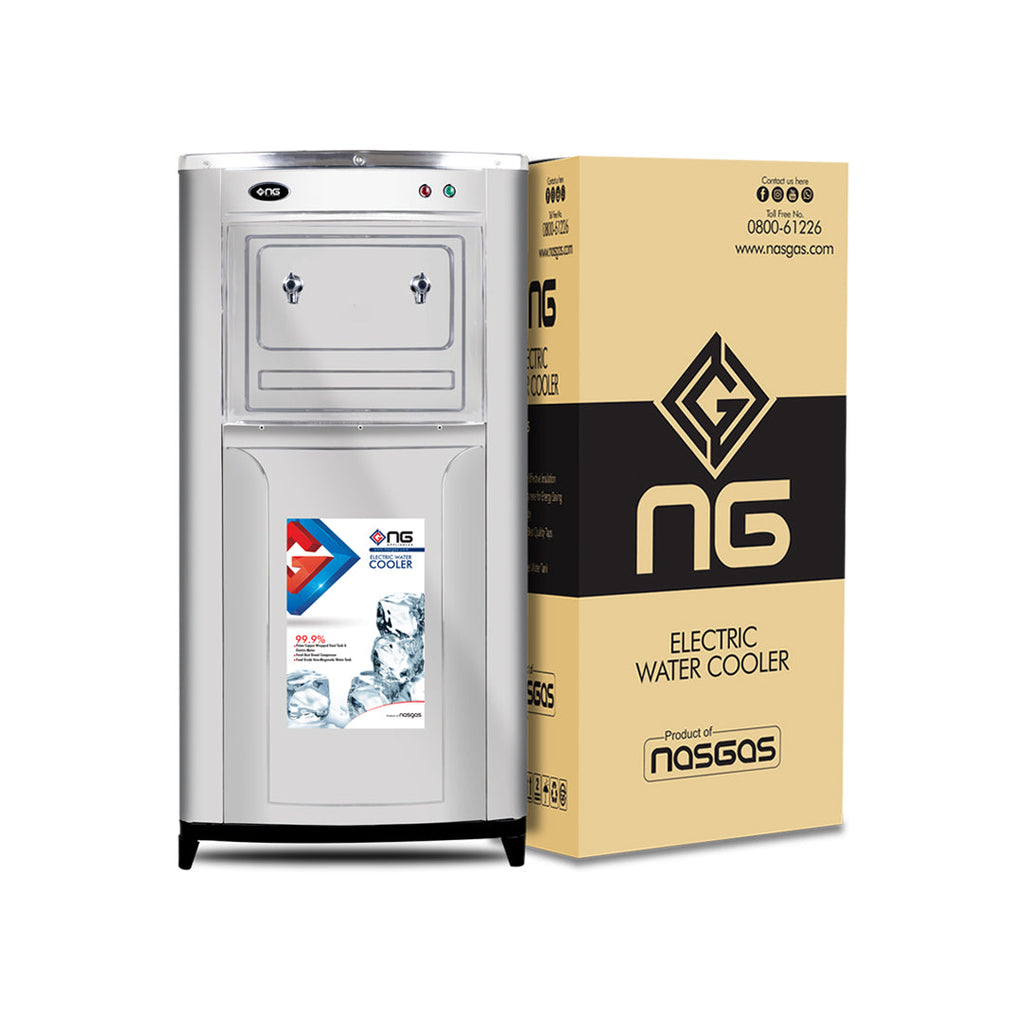 NasGas Electric Water Cooler 45 Litre - (NC-45) Stainless Steel Body