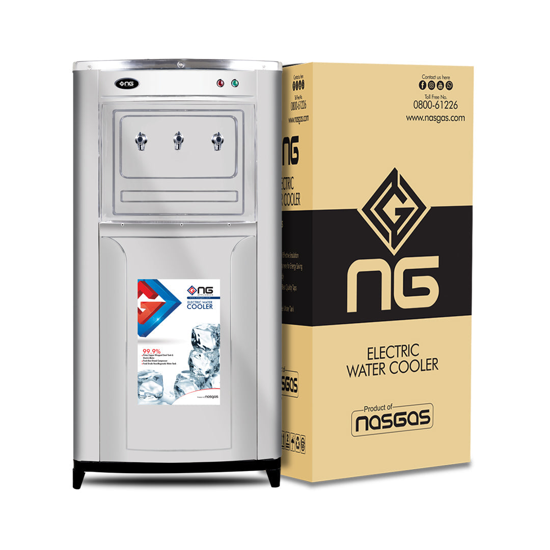 NasGas Electric Water Cooler 85 Litre - (NC-85) Stainless Steel Body