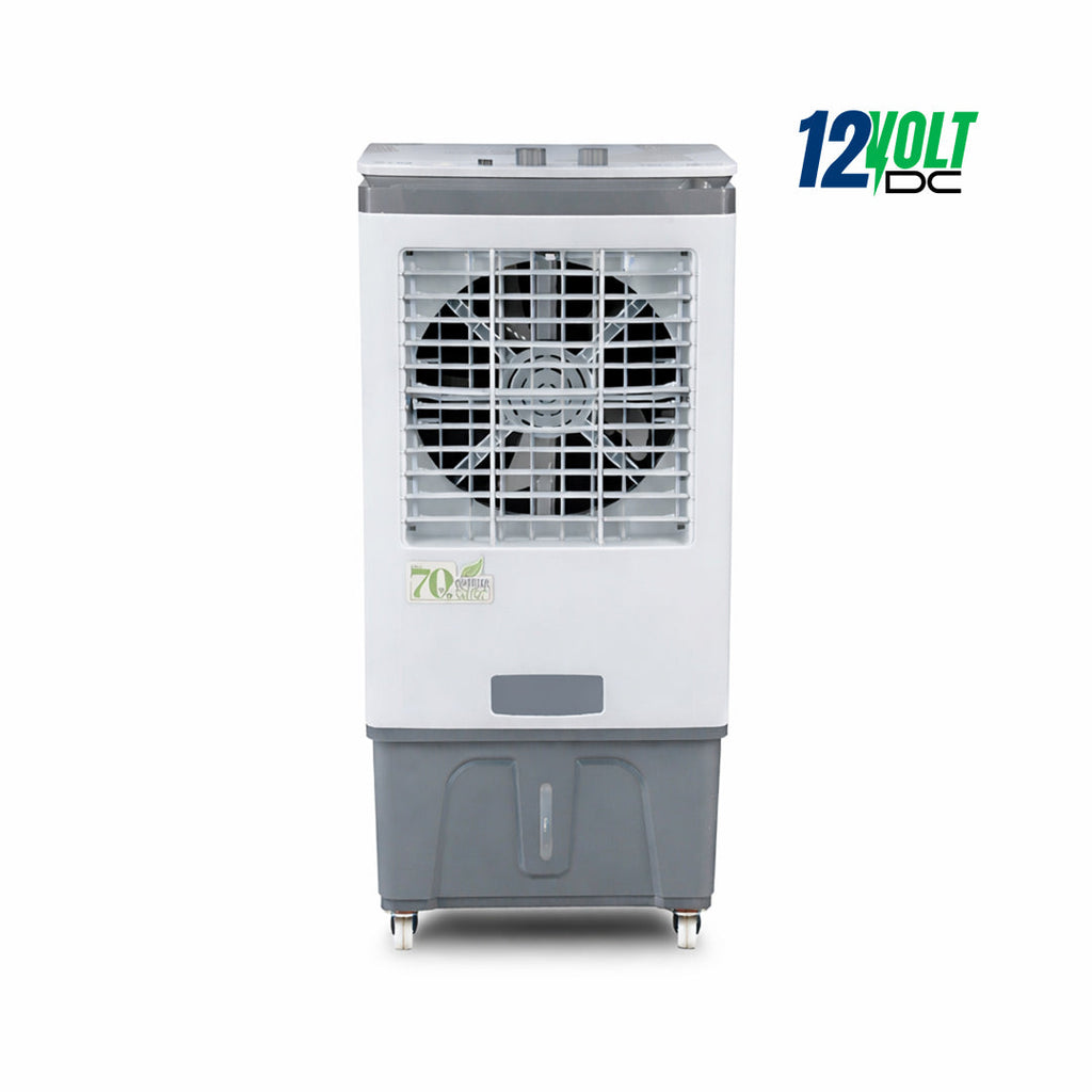 NasGas Green-Energy NAC-2100 | DC 12 Volt Solar Air Cooler | Direct Battery/Solar Compatible | 60W