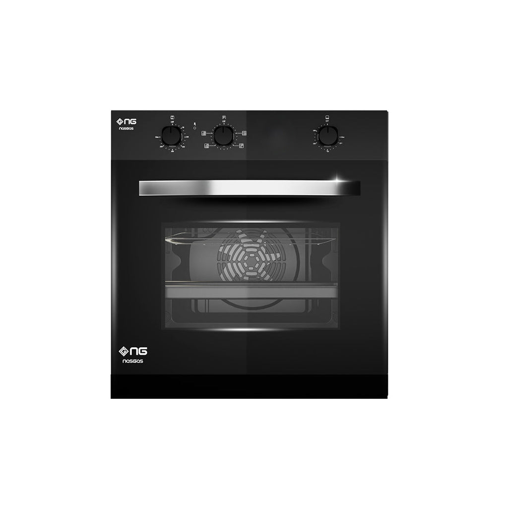 NasGas NG-553 Built-in Professional Baking Oven – 65L Electric with Central Heating & Turbo Fan