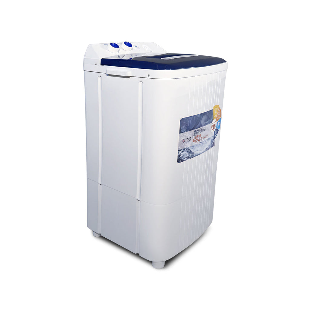 NasGas NWM-110 SD Pro 10Kg Single Tub Washing Machine (Jumbo Shower Wash)