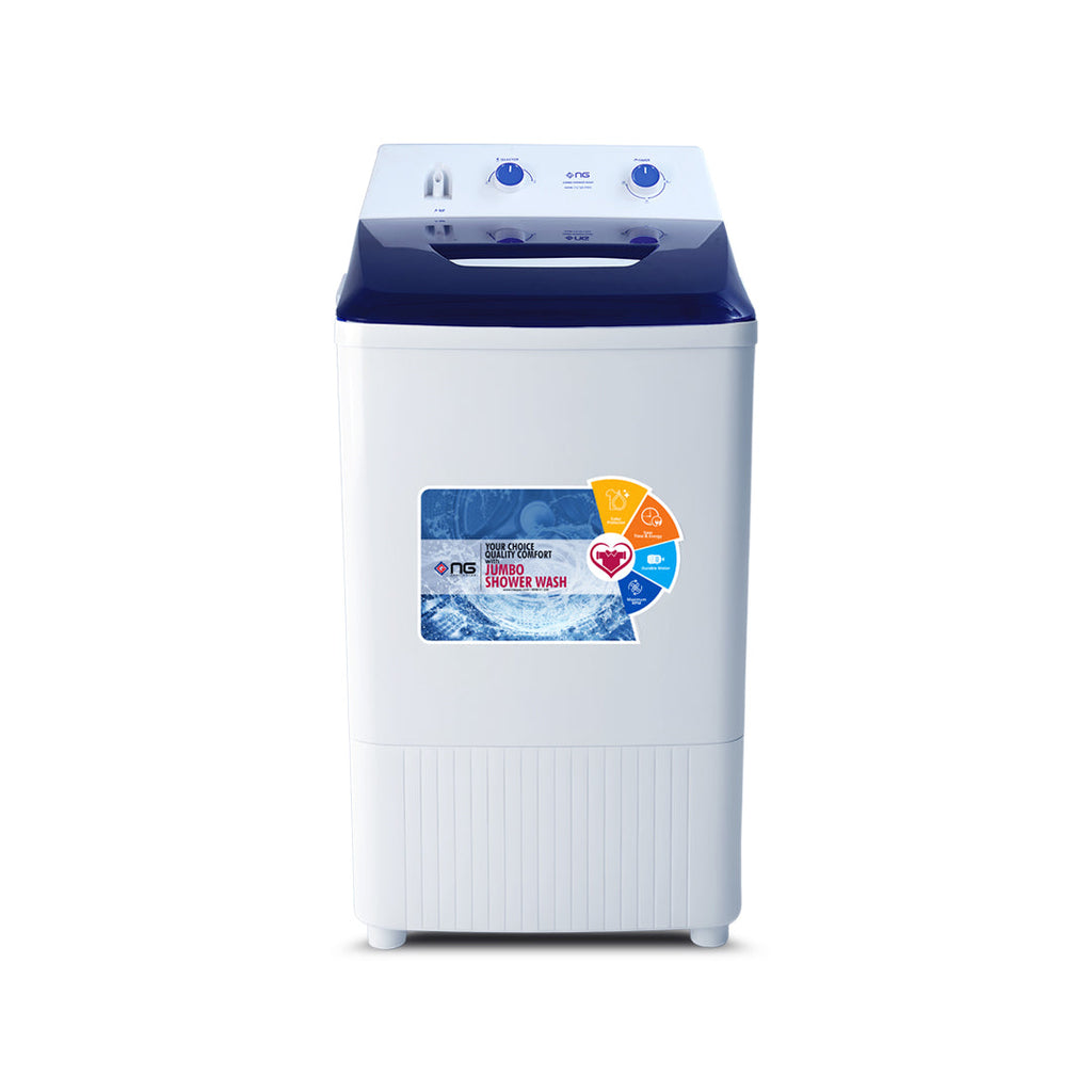 NasGas NWM-112 SD Pro 12Kg Single Tub Washer (Jumbo Shower Wash)