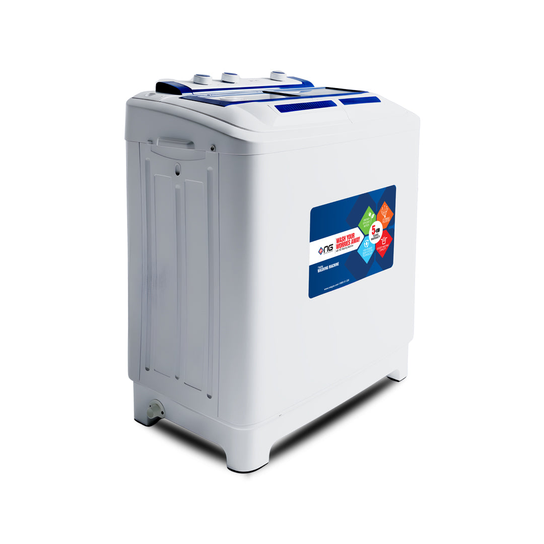 NasGas NWM-502 15Kg Double Body Washing Machine (Rust Proof)