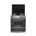 NasGas SG-327 Cooking Range - 3 Burner Single Door - Stainless Steel