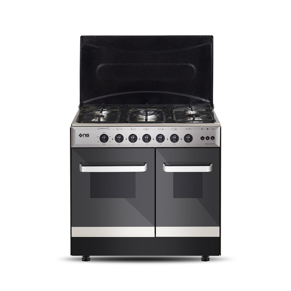 NasGas SG-534 Cooking Range - 5 Burner Double Door