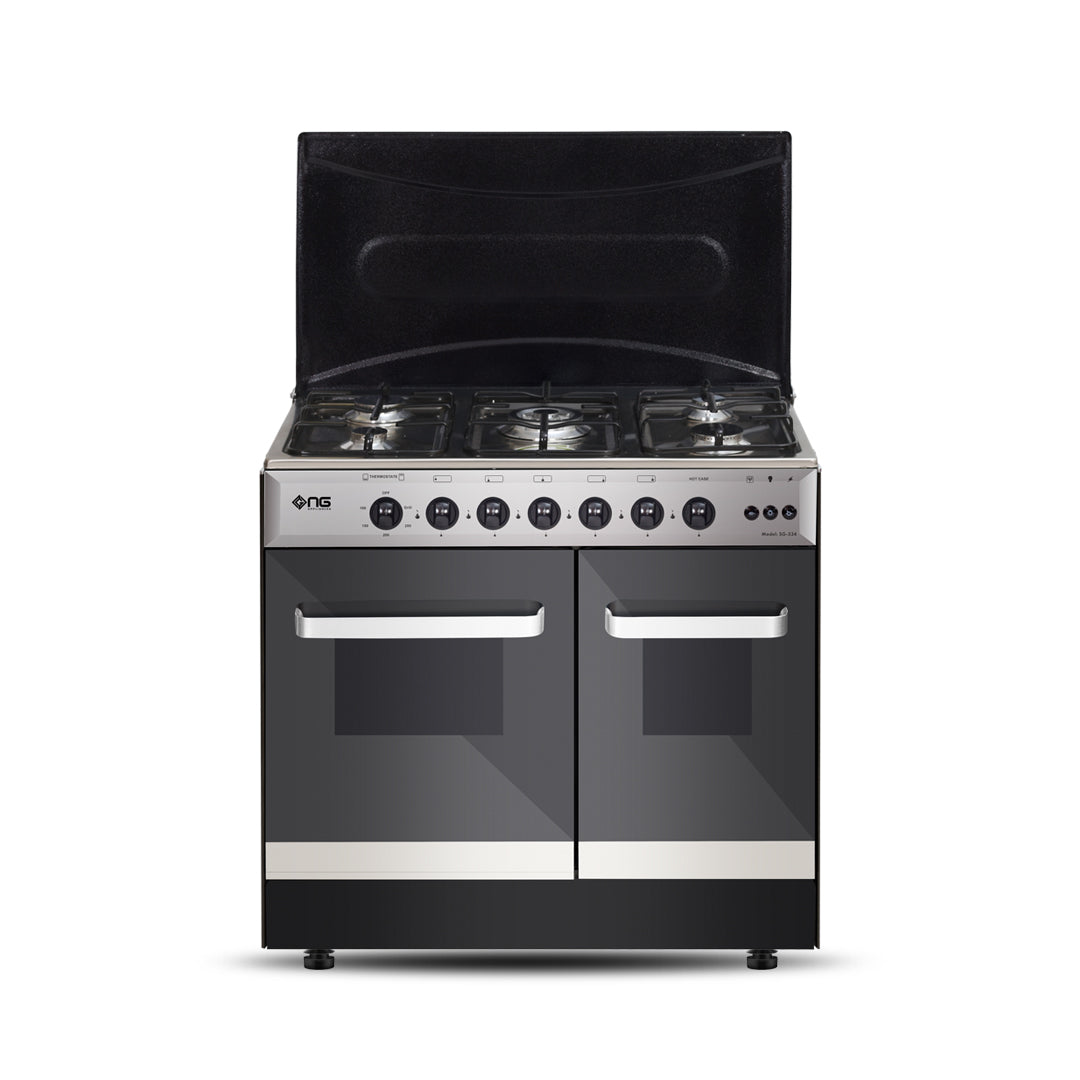 NasGas SG-534 Cooking Range - 5 Burner Double Door