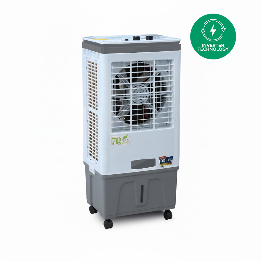 NasGas Smart-Saver NAC-2100 | Inverter Technology Air Cooler | 60W Ultra Low Power | 70% Energy Saving | UPS & Solar Friendly