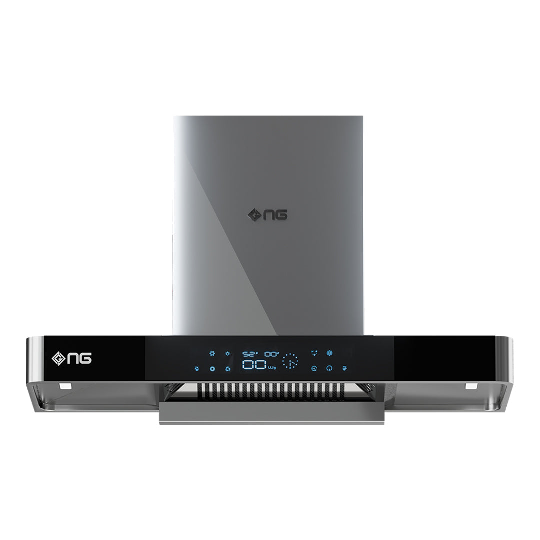 NasGas Smart Steel T-Shape Kitchen Hood (KHD-320)