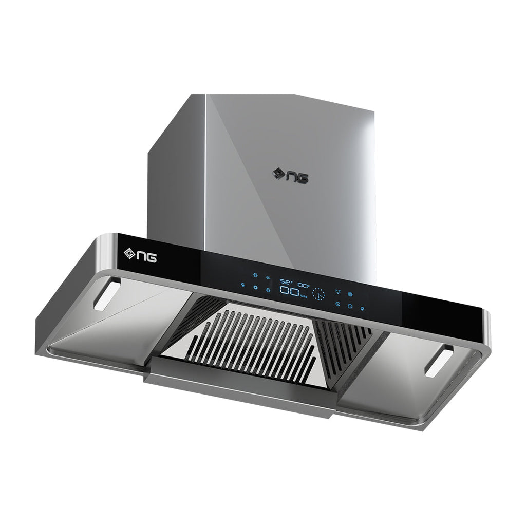 NasGas Smart Steel T-Shape Kitchen Hood (KHD-320)