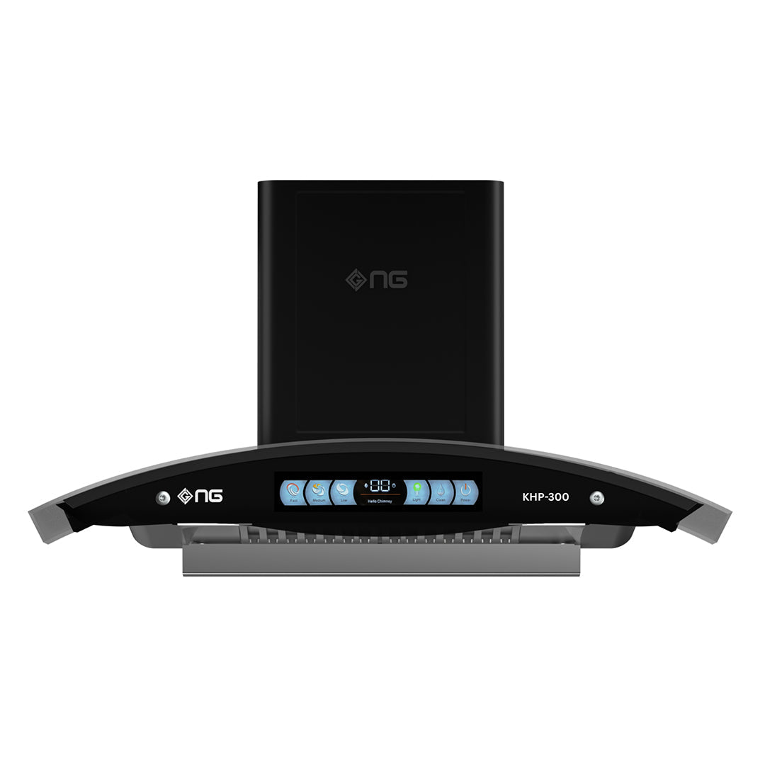 NasGas Smart Voice-Control Glass Kitchen Hood (KHD-300)