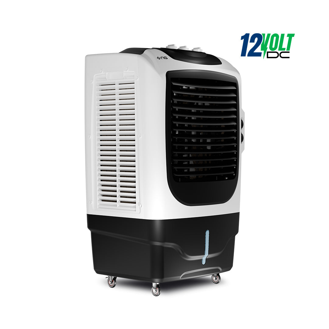 NasGas Solar-Pro NAC-9800 | 12 Volt Heavy Duty Solar Cooler | 60L Jumbo Tank | 100W Powerful Motor | 3-Bottle Ice Box