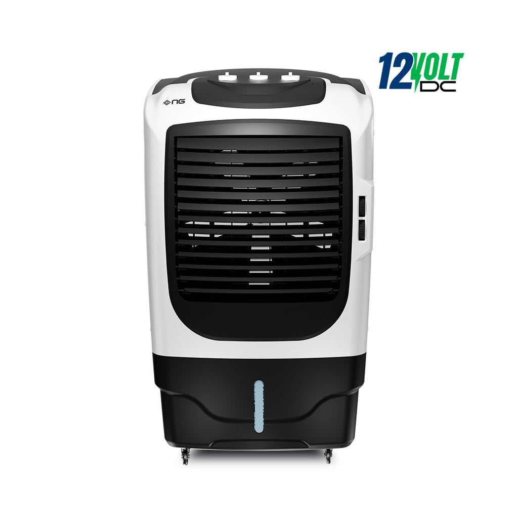 NasGas Solar-Pro NAC-9800 | 12 Volt Heavy Duty Solar Cooler | 60L Jumbo Tank | 100W Powerful Motor | 3-Bottle Ice Box