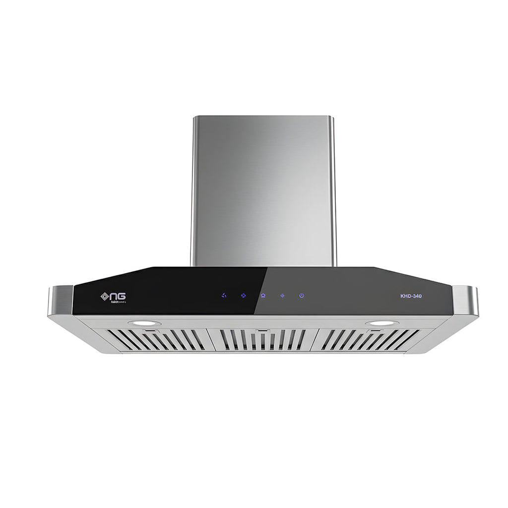 NasGas Turbo-Suction Silent Kitchen Hood (KHD-340)