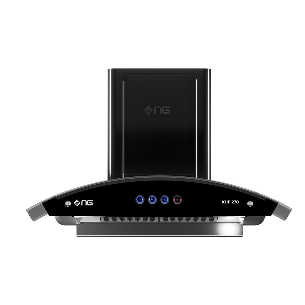 NasGas 90cm Heavy Duty Push-Button Kitchen Hood (KHP-270)