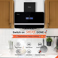 Glam Gas Windy-12 Range Hood – Smoke Sensor, Auto Clean & Voice Control