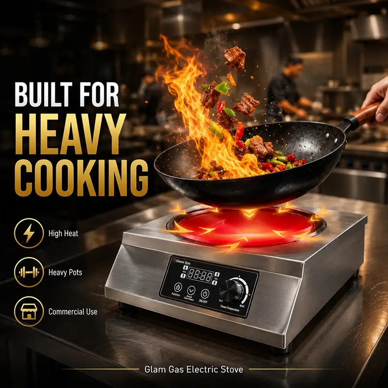 Glam Gas GG-Cook King-12 Commercial Electric Hot Plate – 2700W